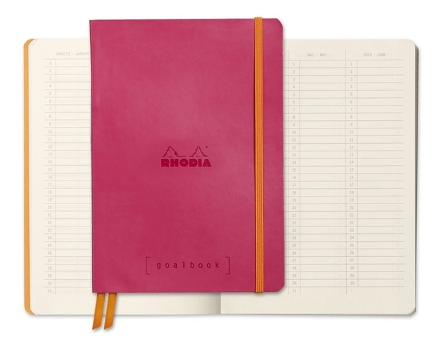 Caderno Goalbook Rhodia Raspberry 14,8 X 21 Cm 117752