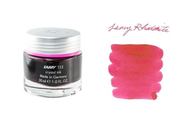 Frasco Tinta Lamy Crystal Ink Linha Premium 30ml Rhodonite