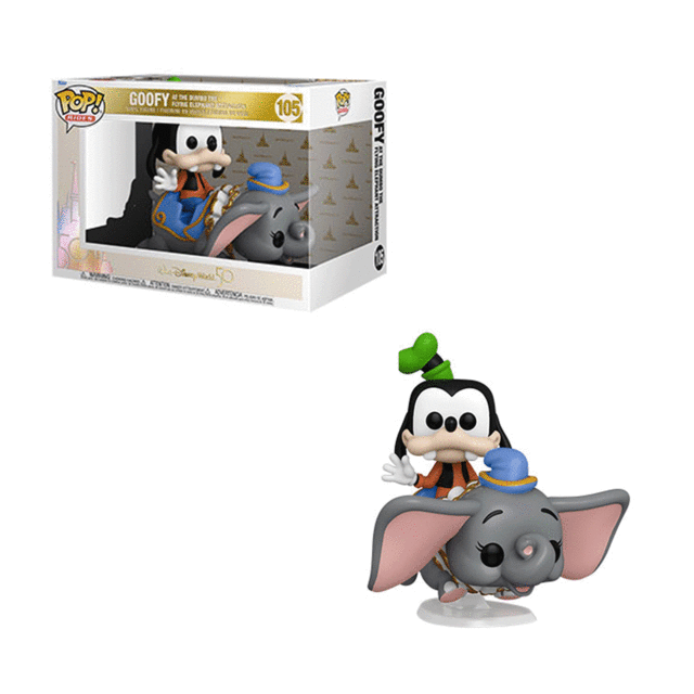 Boneco Funko Pop Disney 50th Pateta Goofy At The Dumbo 105