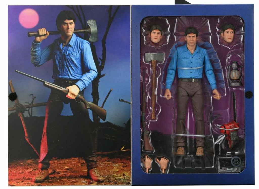 The Evil Dead 40th Anniversary Ultimate Ash Williams Figure