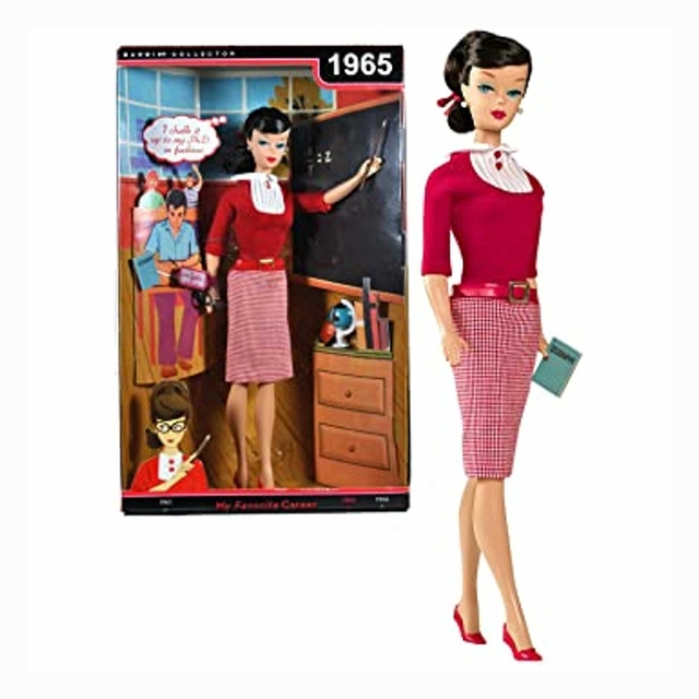 Barbie 1965 My Favorite Barbie Career Teacher Mattel Embalagem Aberta