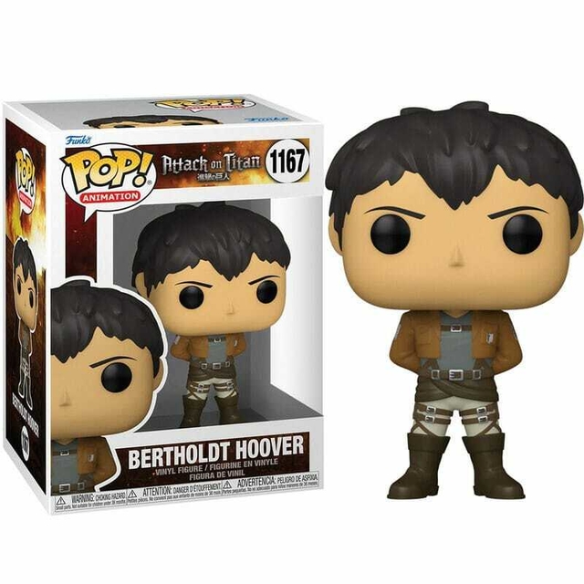 Boneco Funko Pop Attack On Titan Bertholdt Hoover 1167