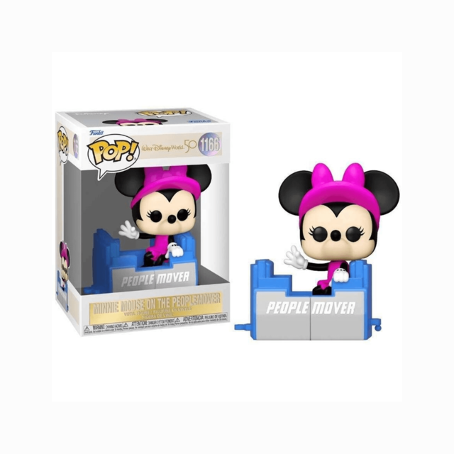 Boneco Funko Pop Disney 50th Minnie Mouse On The Peoplemover 1166