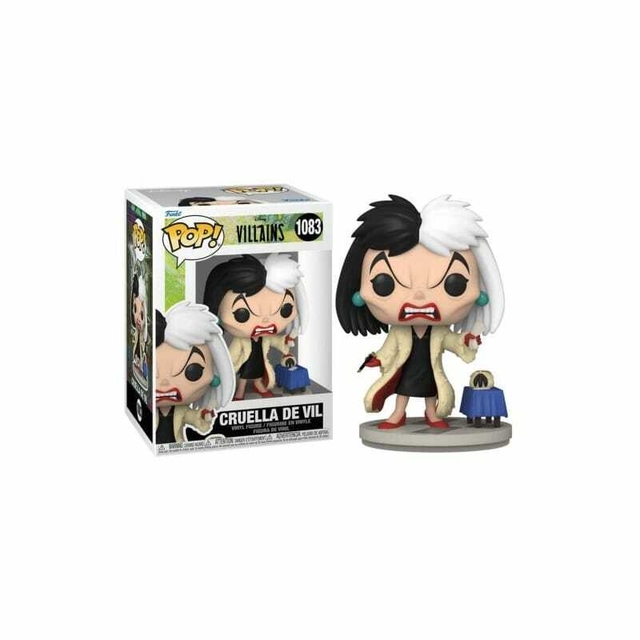 Boneco Funko Pop Disney Villains Cruella De Vil 1083