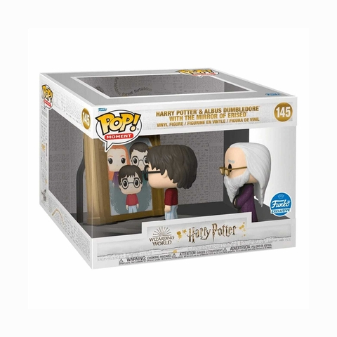 Boneco Funko Pop Harry Potter & Dumbledore With The Mirror Of Erised 145 Special Edition