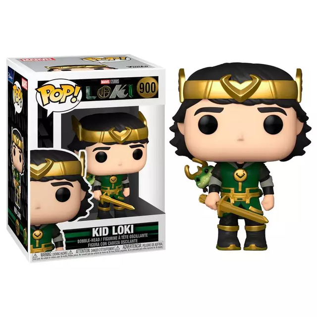 Boneco Funko Pop Marvel Loki Kid Loki 900
