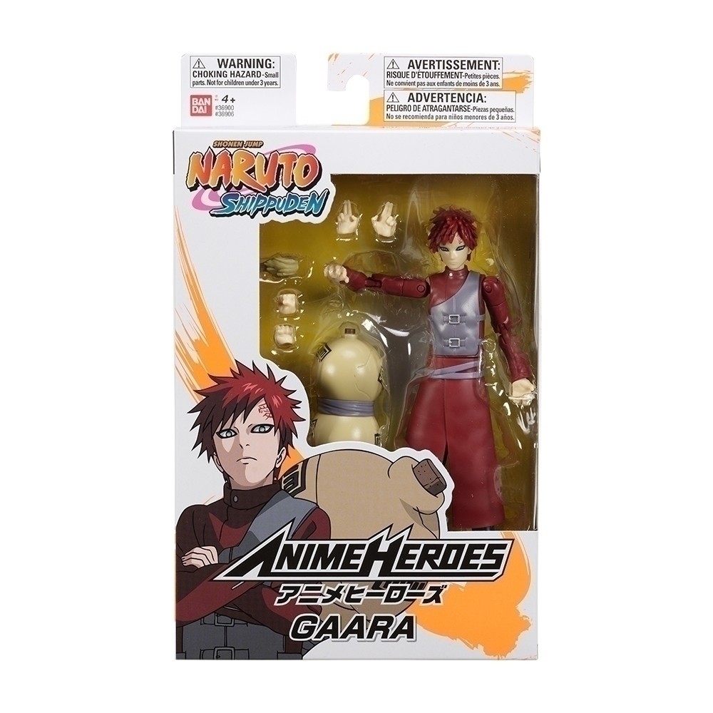 Boneco Pelúcia Naruto Gaara - Desenho Mangá Anime