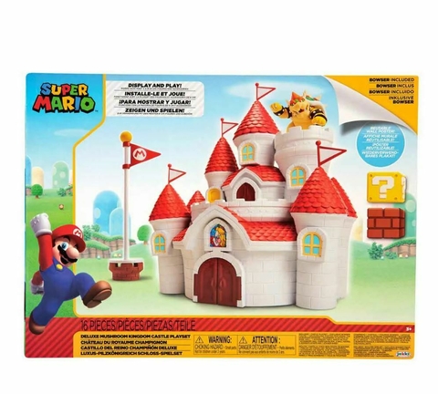 Playset Castelo do Reino Cogumelo Super Mario Sunny 4204