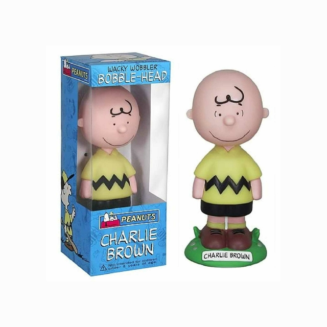 Charlie Brown Peanuts  Wacky Wobbler Funko Embalagem danificada 