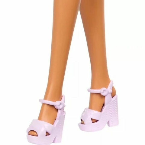 Boneca Barbie Fashionista Com Cegueira 228 Mattel Fbr37