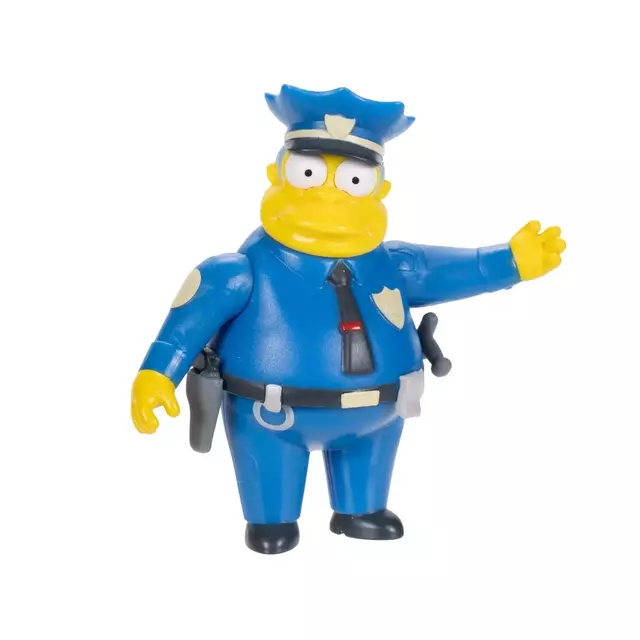 The Simpsons Chief Wiggum Articulado 7 Cm 4040 Sunny Jakks Pacific