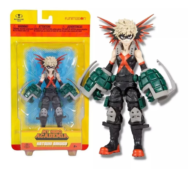 Boneco My Hero Academia Katsuki Bakugo 15 Cm McFarlane F00598