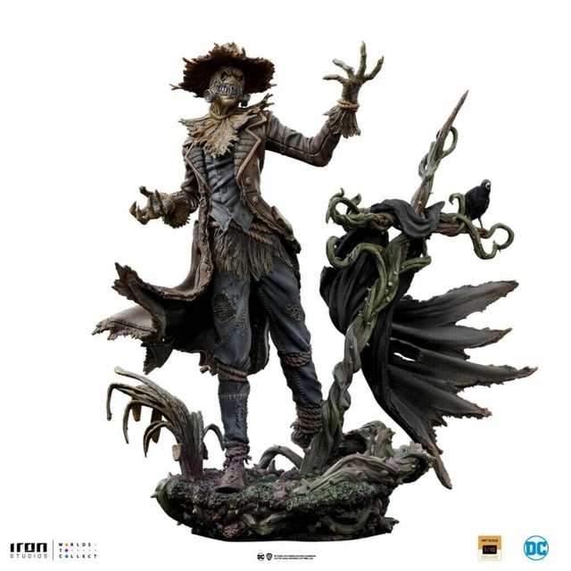 Scarecrow Deluxe Dc Comics 1/10 Iron Studios Ja Exposto