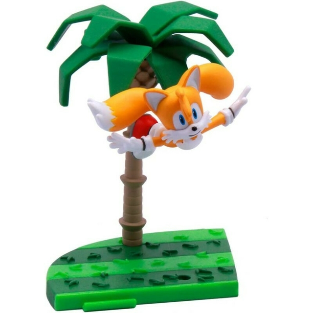 Sonic The Hedgehog Craftables Constructibles Figura: Tails 4145 Dc Toys