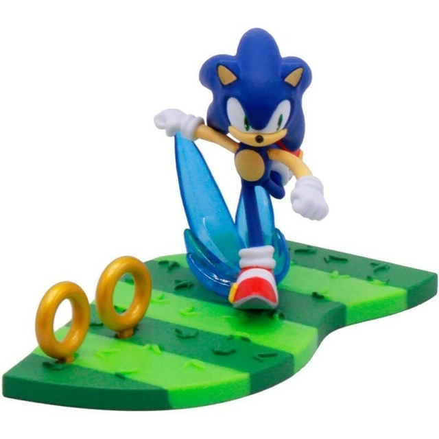 Sonic The Hedgehog Craftables Constructibles Figura: Sonic 4145 Dc Toys