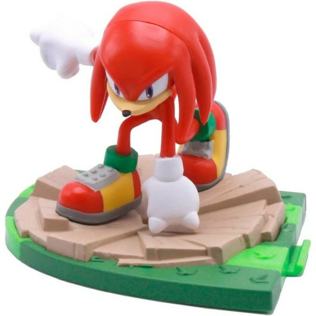 Sonic The Hedgehog Craftables Constructibles Figura: Knuckles 4145 Dc Toys