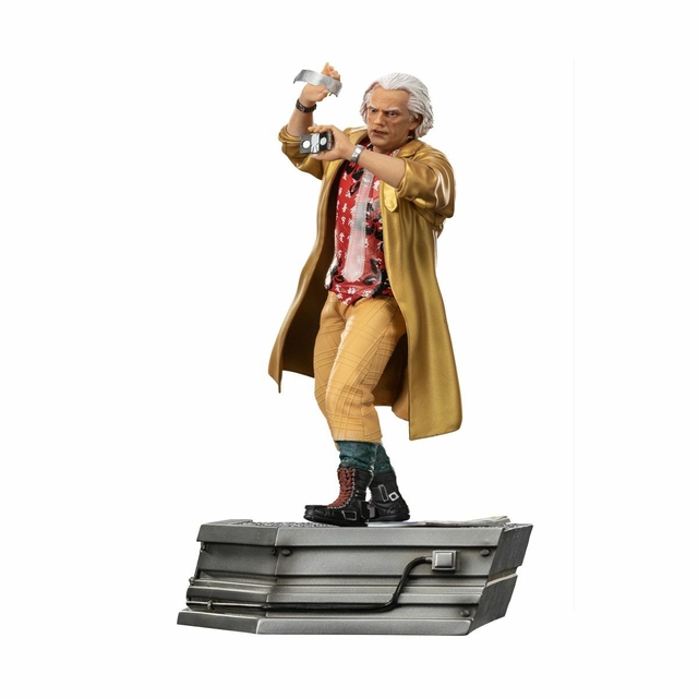 Doc Brown - 1/10 Art Scale - Back To The Future II - Iron Studios