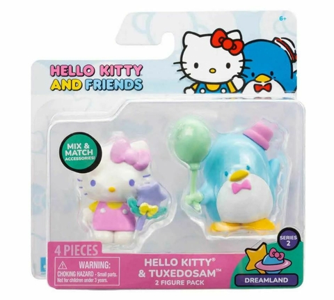 Hello Kitty And Friends Hello Kitty e Tuxedosam Balão Verde Sunny 3870