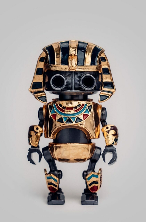 Tinco – Tutankhamon (Limited Edition) - Toy Art em Metal Feito no Brasil