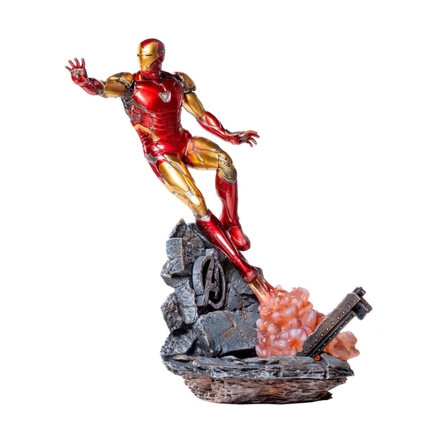 Estátua Iron Man Mark LXXXV 1/10 BDS - (VERSÃO REGULAR) - Avengers Endgame - Iron Studios - Já Exposto