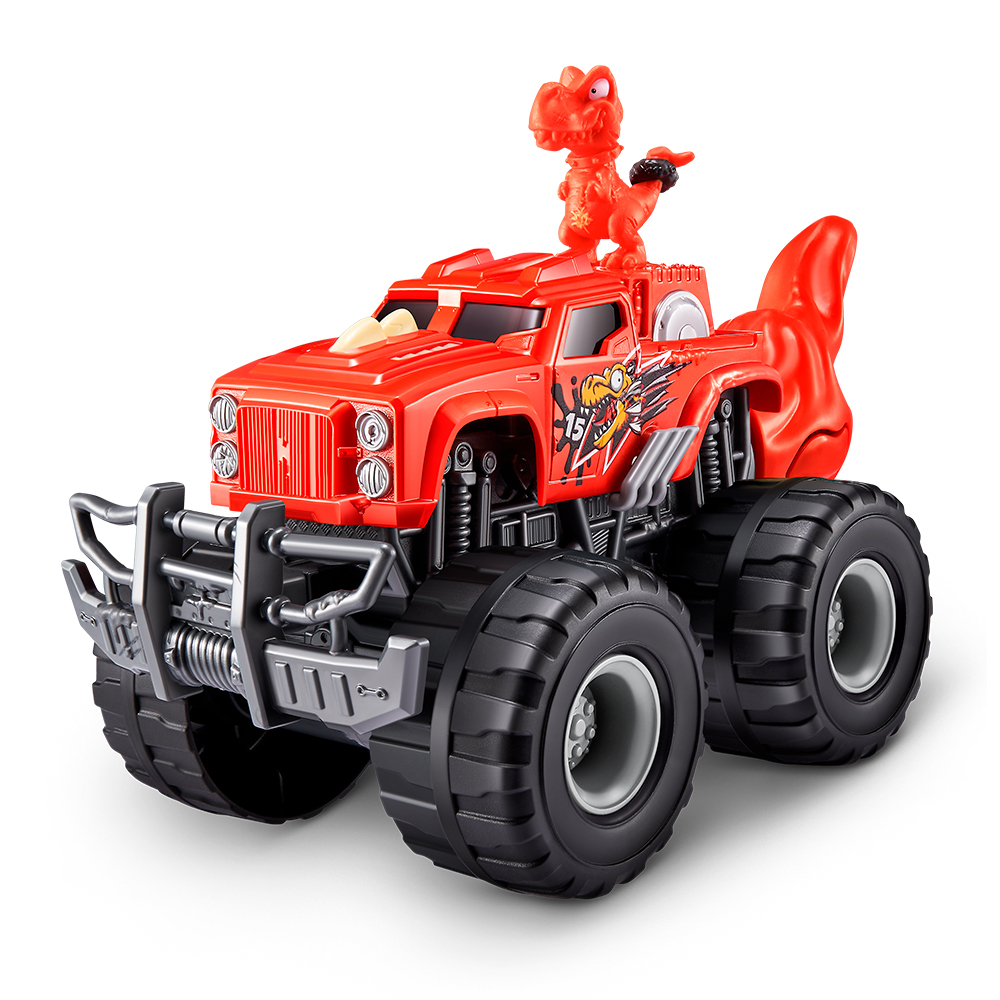 Brinquedo Super Picape Extreme Monster Truck Amarela 38cm