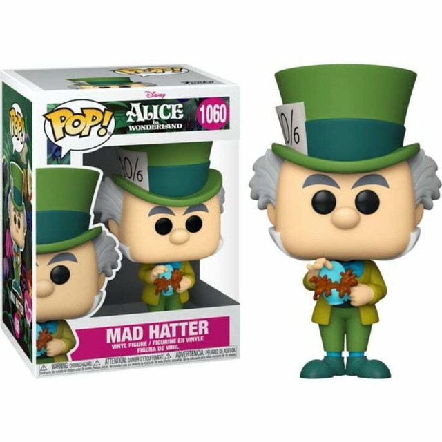 Boneco Funko Pop Disney Alice In Wonderland Mad Hatter 1060