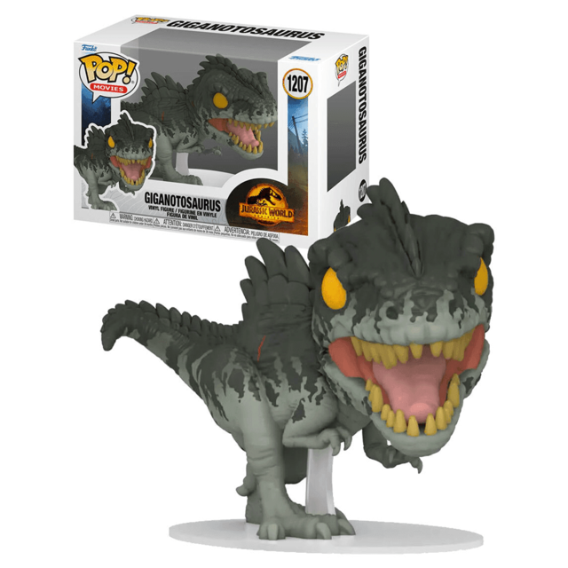 Boneco Funko Pop Jurassic World Dominion Giganotosaurus 1207