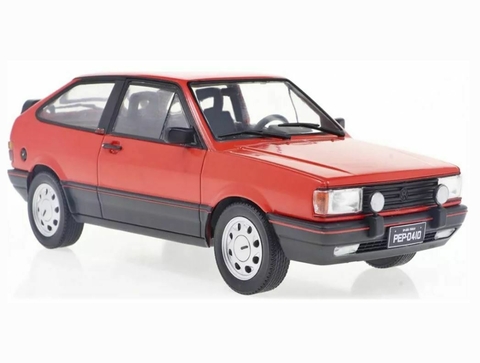 Miniatura Gol GTS Vermelho 1990 Vw 1:24 Califórnia Toys Classics