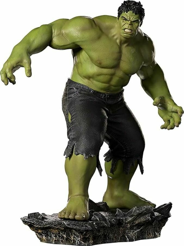 Hulk Battle of New York Infinity Saga 1/10 Iron Studios Ja Exposto