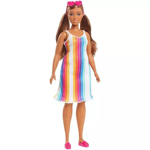 Boneca Barbie Malibu Morena 30 Cm The Ocean Grb35