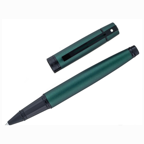 Caneta Rollerball Sheaffer 300 Verde Com Clip Preto E1934651