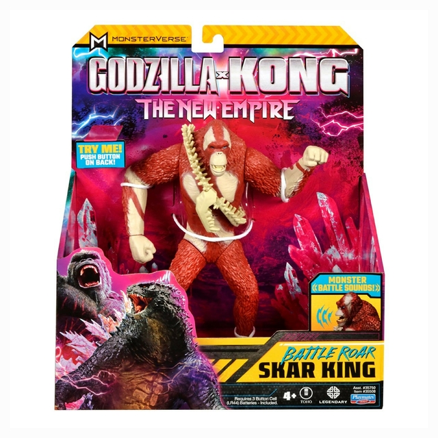 Godzilla Vs Kong The New Empire Skar King Com Som 17 Cm 3557 Sunny Playmates