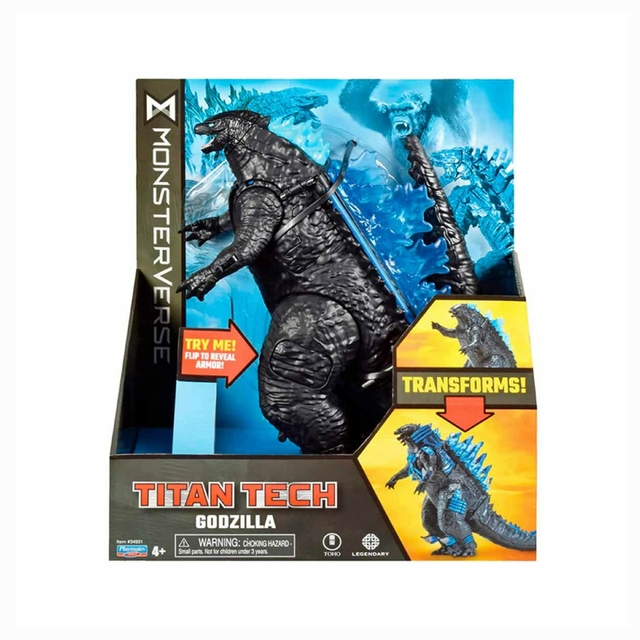 Boneco Titan Tech Godzilla Monsterverse 22cm 3553 Sunny Playmates