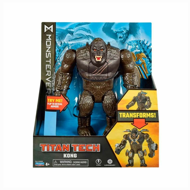 Boneco Titan Tech Kong Monsterverse 20 cm 3553 Sunny Playmates