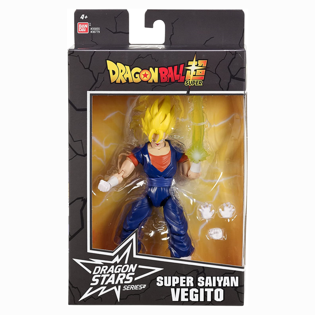 Boneco Goku Super Sayajin Blue Dragon Ball Super 30cm Bandai em