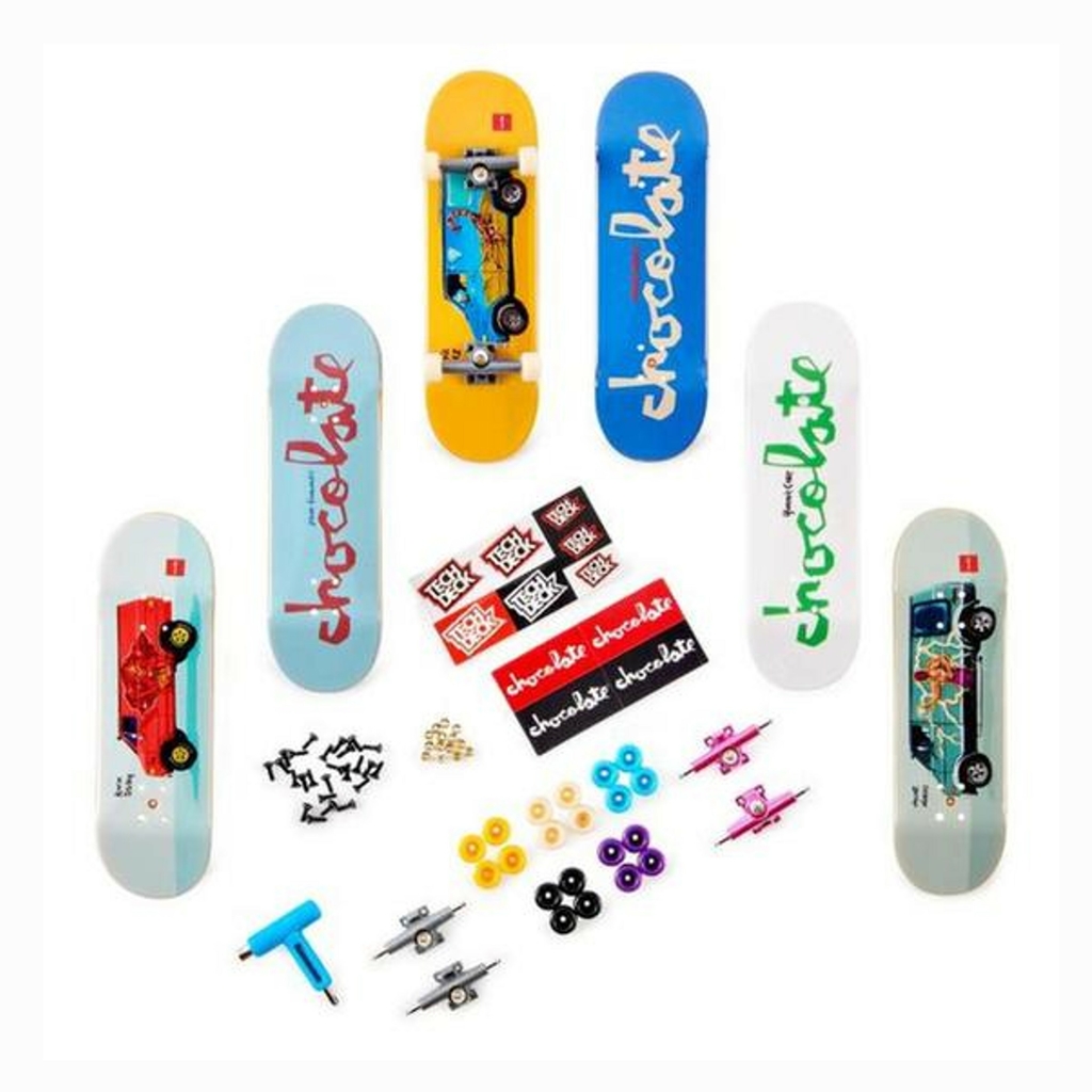 Skate De Dedo Profissional Tech Deck + Adesivos