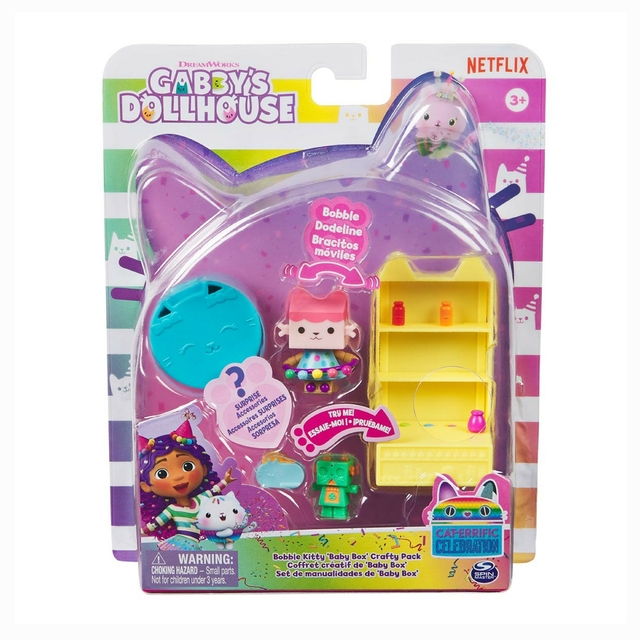 Gabby's Dollhouse Set De Manualidades Baby Box 3911 Sunny