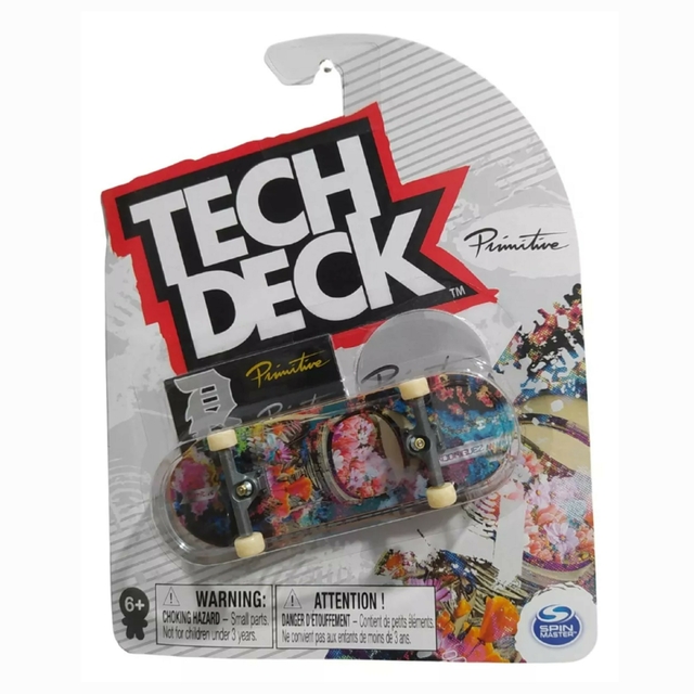 Tech Deck Skate De Dedo 96mm Primitive Rodriguez Flores 2890 Sunny Spin Master