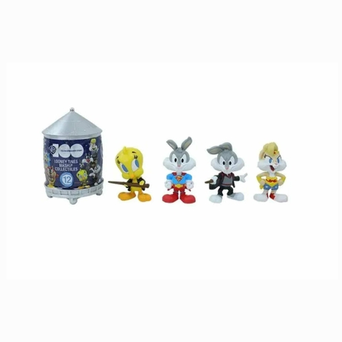 Warner 100 anos Looney Tunes Pernalonga Grifinória Metallic Blue 6 Cm F0131-9 Fun