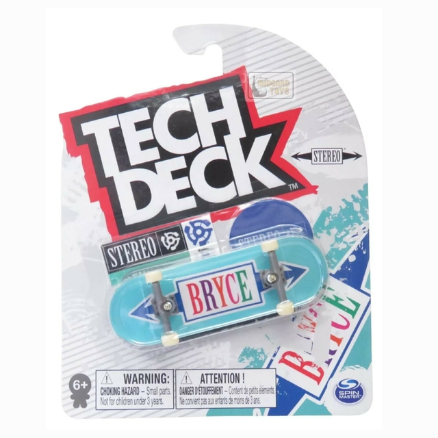 Tech Deck Skate De Dedo 96mm Stereo Bryce 2890 Sunny Spin Master