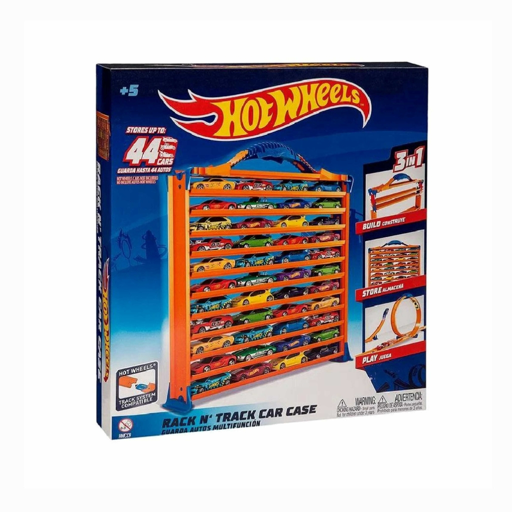 CARRINHOS HOT WHEELS NA SUPER PISTA GIGANTE FEITA DE PAPELÃO 