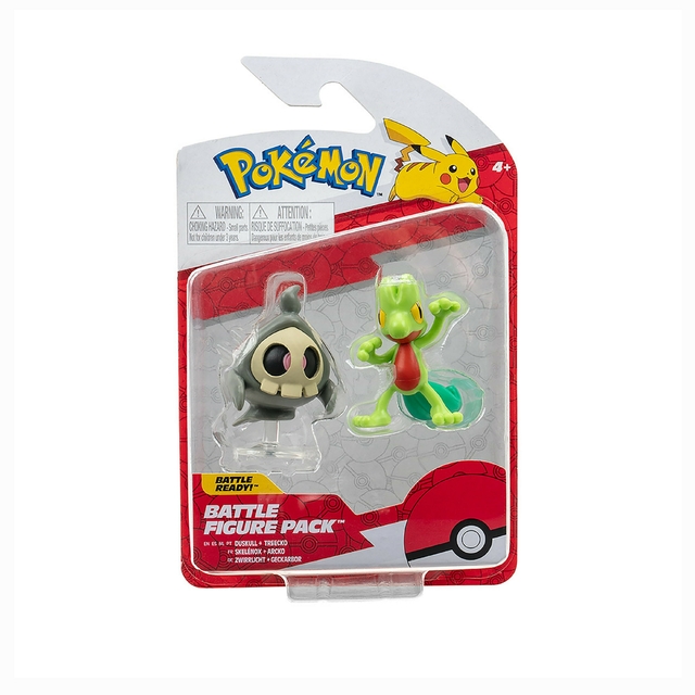 Pokémon 2 Figuras Duskull e Treecko 4 Cm 2601 Sunny