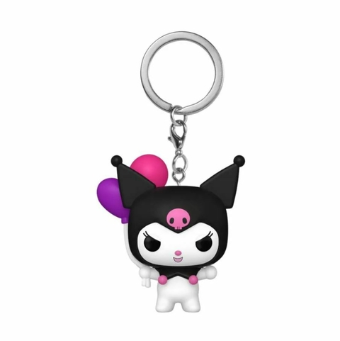 Chaveiro Funko Pop! Keychain Hello Kitty Kuromi com Balões