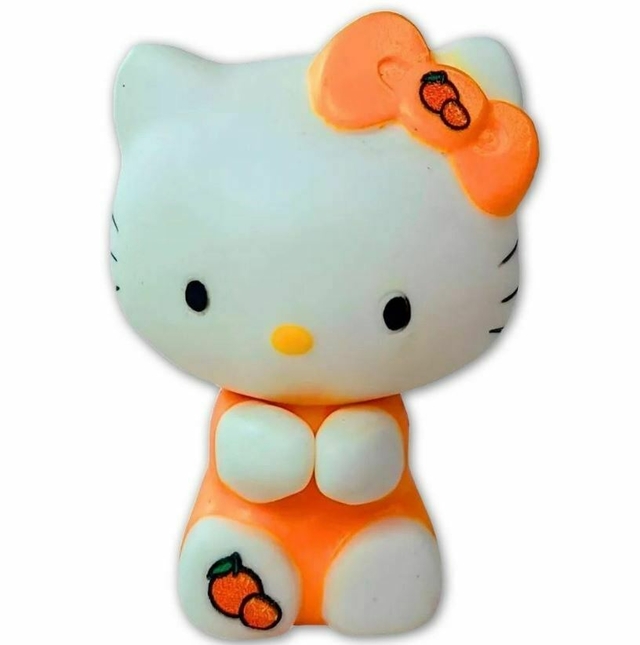 Hello Kitty Agarradinho Laranja 3549 Lider Brinquedos