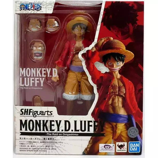 Monkey D. Luffy One Piece Desenho Manga Blocos Boneco