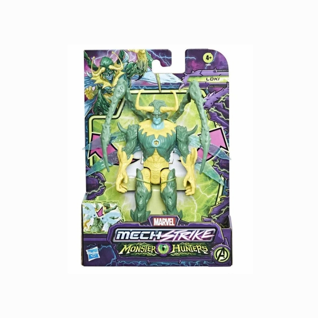 Marvel Mech Strike Monster Hunters Loki Hasbro F4804