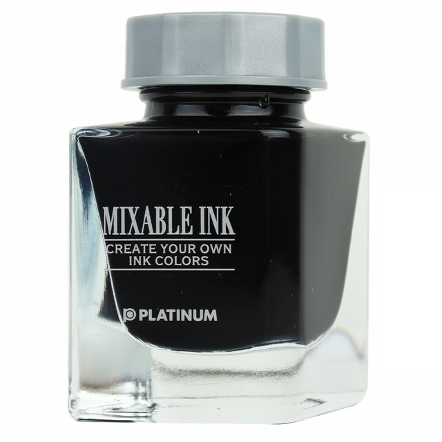 Tinta Para Caneta Tinteiro Platinum Japão Mixable 20ml Smoke Black #1