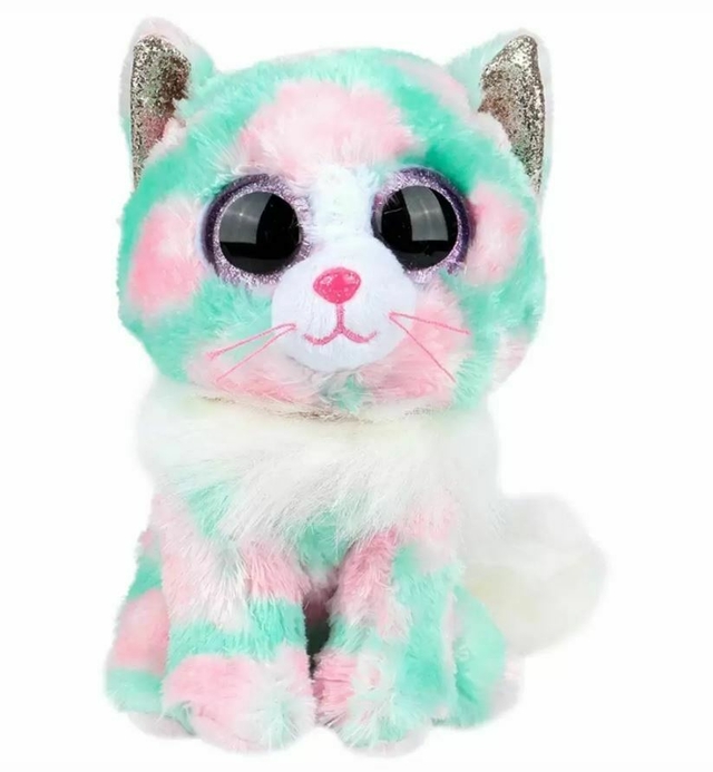 Pelúcia Beanie Boos Ty Gatinho Opal  22 Cm Toyng 44109