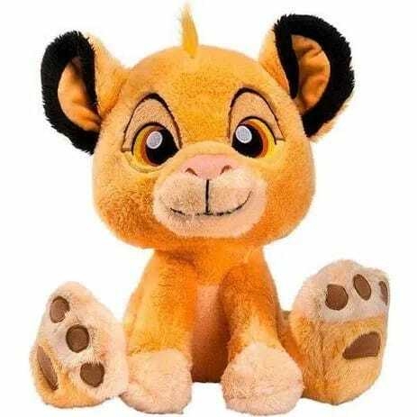 Pelúcia Disney Simba O Rei Leão Big Feet 45 Cm F00642 Fun