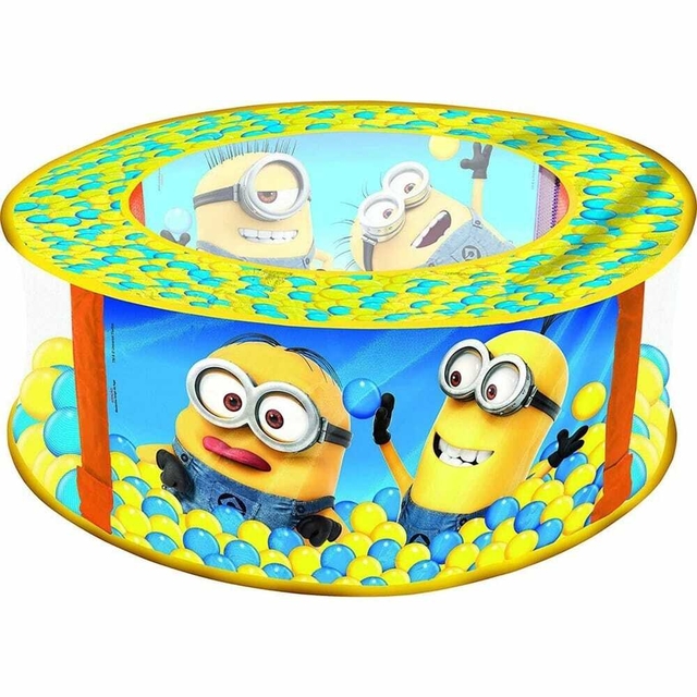 Piscina De Bolinhas Minions Com 100 Bolinhas 2792 Lider Brinquedos